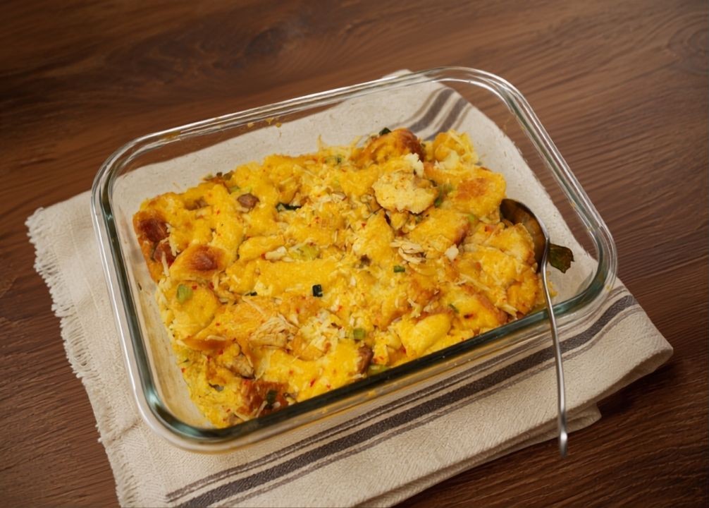 savory bread pudding