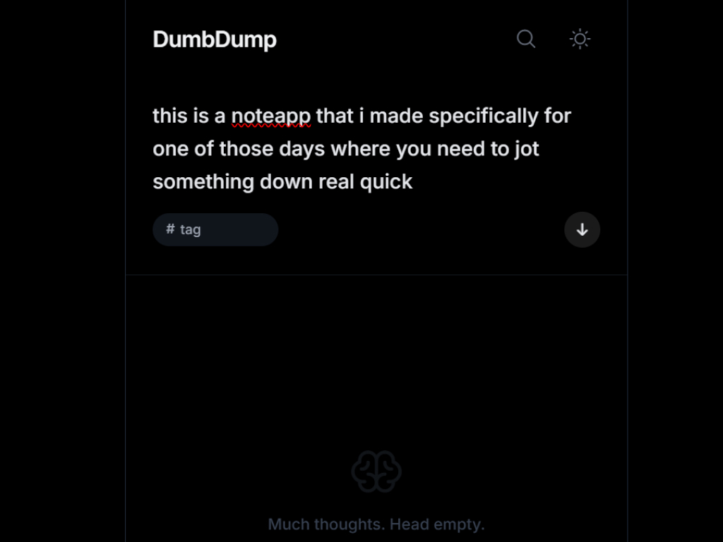 Dumpdumb Interface